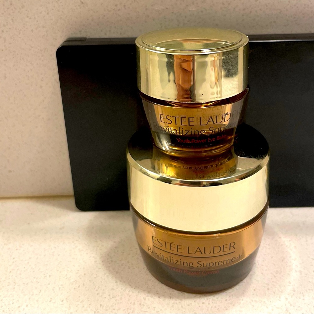 Estée Lauder Revitalizing Supreme Youthpower cream and eye balm